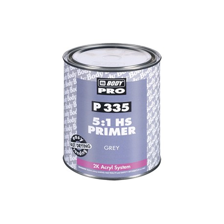 HB  BODY HB BODY PRIMER P335 HS 5:1 plnič šedý 1L