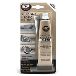 K2 K2 SILICONE CLEAR 85 g - vysokoteplotní čirý silikon 