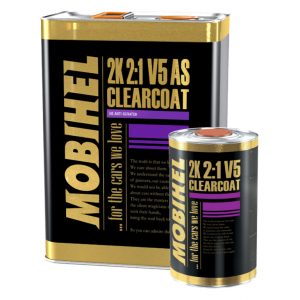 MOBIHEL 2K akrylový bezfarebný lak V5 5L